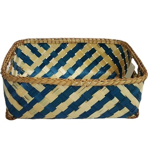 <b>Bamboo</b> <b>Basket</b> for Storage Toys and <b>Laundry</b> Home and Kitchen Storage 100% <b>Bamboo</b> Material High Quality Wholesale Made in Vietnam - Product Image 1