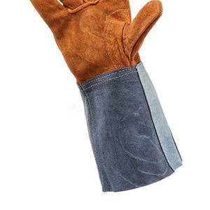 Meilleure qualité Personnalisé pas cher prix haute qualité Hommes Meilleurs gants de soudage Gants de travail d'hiver avec cuir de vache fendu - Product Image 5