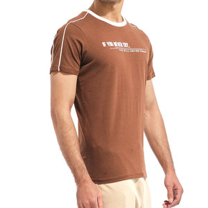 Meilleure vente T-shirt personnalisé pour hommes séchage rapide et meilleur prix 100% polyester/coton couleur personnalisée - Product Image 5