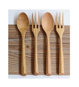 Chất lượng cao bằng gỗ thiết lập dao kéo thiết kế mới nhất Flatware muỗng nĩa dao thiết lập dao kéo cho đồ ăn thiết lập dao kéo - Product Image 6