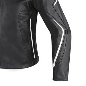 Chaqueta de Motociclismo de Cuero para Hombre, Nueva Llegada, Transpirable, Manga Larga, Colores y Logotipos Personalizados, % Cuero Genuino - Product Image 4