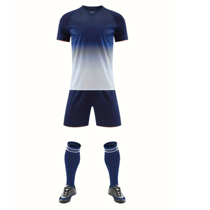 เสื้อฟุตบอลแบบปรับแต่งได้พร้อมชื่อและจำนวนเสื้อสำหรับผู้ใหญ่แบบใหม่สำหรับนักเรียนที่เหมาะกับการแข่งขันแบบทีม - Product Image 1