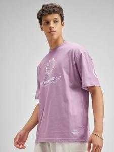 T-shirt surdimensionné en coton épais 300 g/m² personnalisé avec logo imprimé pour homme, style streetwear - Product Image 4