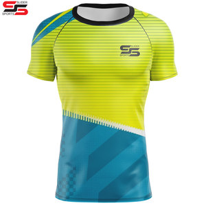<b>Men</b> Bodybuilding Sports Tight T-<b>shirt</b> Summer Compression Turtleneck Short Sleeve Gym Fitness Quick Dry Running Male Workout Top - Product Image 5