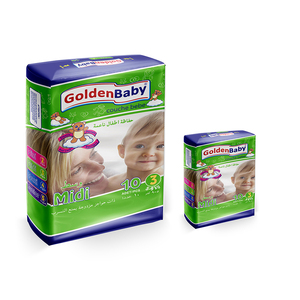 Ventes chaudes Nouveau Golden Baby Bay Diaper Midi 10 pièces 5 à 9 kg Nouveau Golden Baby Diaper au meilleur prix - Product Image 1
