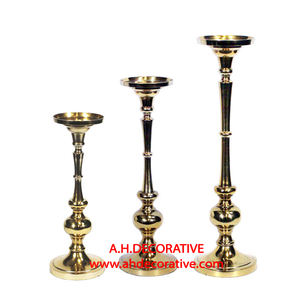 Hot Silver Tall Aluminum <b>Candle</b> <b>Holder</b> Hot Selling Metal High Quality Finishing <b>Floor</b> <b>Standing</b> Handmade <b>Candle</b> Pillar <b>Holder</b> - Product Image 2