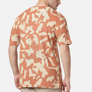 T-shirt personnalisé pour homme en polyester, sublimation, écologique, respirant, séchage rapide, col rond, manches courtes, décontracté - Product Image 3