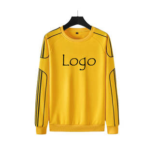 Fabrication de logo personnalisé Sweat col rond Style classique Tissu confortable pour un usage quotidien Pull-over Hommes Sweat à capuche - Product Image 6