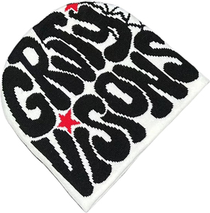 หมวกบีนนี่ทรงหัวกะโหลกสำหรับฤดูหนาวหมวกแฟชั่นลำลองสำหรับสตรี - Product Image 3