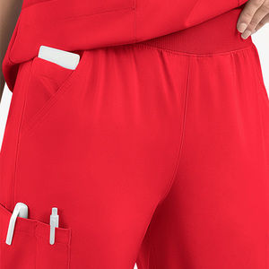 Pantalons de travail pour femmes sur mesure, pantalons de jogging élégants en spandex, pantalons de sport athlétiques - Product Image 6