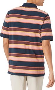 Piqué de coton pour polo en tissu tricoté anti-rides à motif brodé pour hommes, disponible en grands et grands - Product Image 3