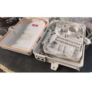 กล่องต่อสายไฟเบอร์ออปติกแบบติดตั้งขั้วกลางแจ้ง24พอร์ตแผ่นเชื่อมต่อเครือข่าย FTTH พร้อมพอร์ต16พอร์ตสำหรับผลิตภัณฑ์โทรคมนาคม - Product Image 5