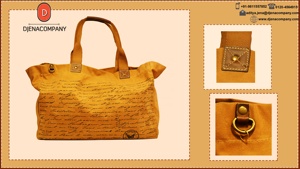 Unisex Classic <b>Canvas</b> <b>Tote</b> <b>Bag</b> Open Custom Logo Water-Resistant Cotton Lining Fashion/Casual Portable Design for Daily Use - Product Image 2