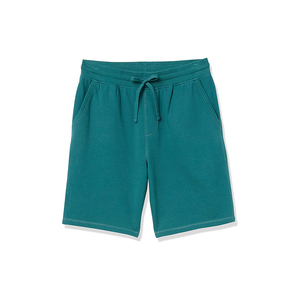 Shorts de jogging personnalisés pour hommes, motif uni, tissu peigné doux, taille élastique, séchage rapide, respirant, vêtements de fitness très demandés - Product Image 4