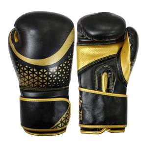 OEM Professional <b>Synthetic</b> <b>Leather</b> Boxing Gloves Sanda Adjustable Wrist Strap Non-Slip Breathable Kick Boxing Punching Gloves - Product Image 5