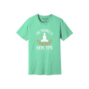 เสื้อยืดผ้าฝ้าย100% พิมพ์ลายพระพุทธรูปแบบลำลองมี12สีให้เลือก160-180 - Product Image 2