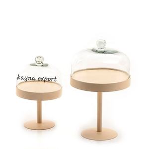 ที่วางแก้วโลหะสีทองสำหรับตกแต่งงานแฟนซีสำหรับงานหัตถกรรมที่วางคัพเค้กแบบค้อนดีไซน์ใหม่ - Product Image 4