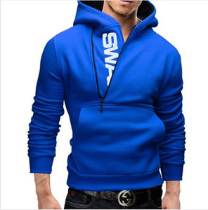GAF Street Hombres de alta calidad en blanco grueso Fleece de gran tamaño personalizado impreso Logo Hombres Sudaderas con capucha y sudaderas - Product Image 3