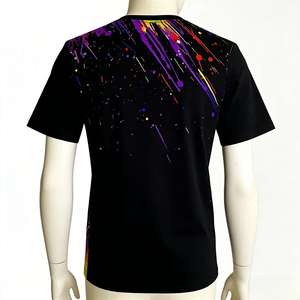 T-shirt pour homme en sublimation |   100% coton biologique |   Impression de logo personnalisé |   T-shirt graphique grande taille |   Tricoté |   Écologique - Product Image 2