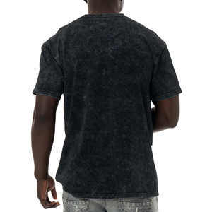 เสื้อยืดผ้าเจอร์ซีย์ผ้าฝ้าย100% ยาวสไตล์ลำลองผ้าเจอร์ซีย์ผ้ายืดออกแบบได้ตามที่ต้องการ - Product Image 4