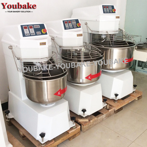 Bol réversible Mélangeurs à double vitesse Boulangerie Mélangeur de pâte à spirale 50kg Machine à pizza Machines de cuisson du pain - Product Image 2
