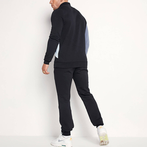 Conjunto Deportivo Personalizado de Marca Privada, Moderno, con Cierre, Forro Polar Transpirable, 100% Algodón, Pantalones Deportivos para Hombre y Sudadera sin Capucha - Product Image 2
