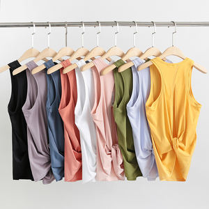 เสื้อกล้ามสำหรับเล่นยิมของผู้หญิงเสื้อแขนกุดดีไซน์ทันสมัย - Product Image 1