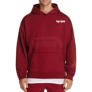 Sweatshirts à capuche surdimensionnés personnalisés Sweatshirts à capuche surdimensionnés Décontracté Hip Hop Streetwear Sweat à capuche surdimensionné - Product Image 1