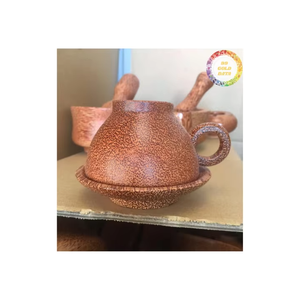 Tasse à thé en bois de noix de coco Matériau en bois de coco naturel fait à la main pour la consommation de thé et la fourniture d'ustensiles de cuisine du Vietnam - Product Image 1