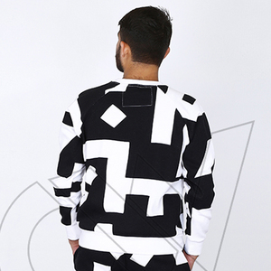 Precio de Fábrica, Venta al Por Mayor, Nuevo Diseño, Conjunto Deportivo de Invierno para Hombre de Alta Calidad con Estampado Rotatorio, Logotipo Personalizado, Tela de 220g - Product Image 3
