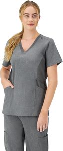 Mélange de coton de luxe ensemble de gommage médical unisexe médecin infirmière hôpital uniforme chirurgical survêtement pantalon haut Logo personnalisé usine - Product Image 2