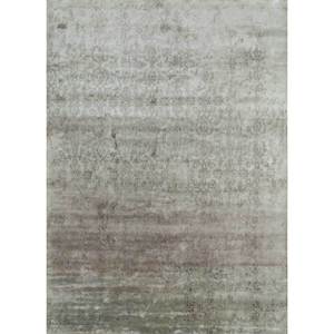 Alfombras de Seda de Bambú y Viscosa Anudadas a Mano Far East Aibs-5004, Diseño Floral y Abstracto, Rectangulares, para Pasillos y Habitaciones, Grosor de 10 mm - Product Image 1