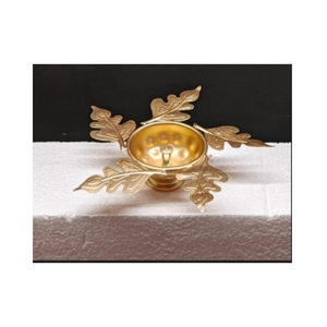 Meilleure vente Diwali en métal et décor de Pâques feuille en laiton Diya de grande qualité aux prix de gros avec des tailles personnalisées - Product Image 1