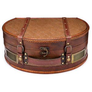 Vintage Wooden Suitcase Turntable <b>with</b> <b>Bluetooth</b> & USB (Model VT30) - Product Image 2