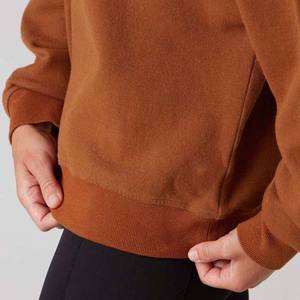 Sudadera con capucha personalizada, jersey con estampado, ropa de calle, logotipo bordado, sudaderas de cuello redondo, sudaderas recortadas de entrenamiento de gimnasio para mujer - Product Image 2