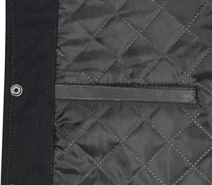 Chaquetas universitarias de lana de la mejor calidad para mujer 2025, ropa de invierno universitaria, chaqueta de cuero a la moda de talla XL - Product Image 5