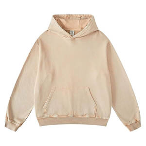 Sweat à capuche nouveauté coton délavé à l'acide Pull Over Acid Vintage Logo personnalisé Sweat à capuche avec impression bouffante Sweat-shirt à capuche vintage - Product Image 4