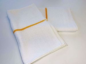 Approvisionnement direct en usine 100% coton tissé écologique serviettes de bain à séchage rapide couleur unie nouveauté prix de gros restaurant - Product Image 2