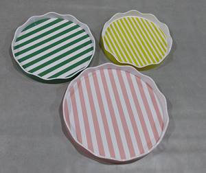 Set of 3 Round Lacquer Trays High Quality Vietnam <b>Lacquerware</b> - Product Image 1