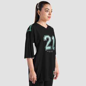 Maillot de sport Champions Choice noir en polyester, imprimé par sublimation, manches courtes, tailles XL à 5XL, numéro, haut et short - Product Image 4
