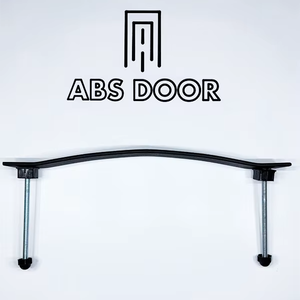 ABSDOOR Ensemble de poignées de porte et de fenêtre en acier noir mat élégant et moderne pour villas, hôtels, appartements, Turquie - Product Image 1