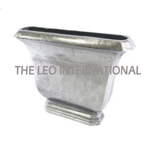 แจกันเหล็กทรงกลมพิมพ์ลายดอกไม้หรูหราตกแต่งสวนดอกไม้สไตล์แฟนซี - Product Image 4