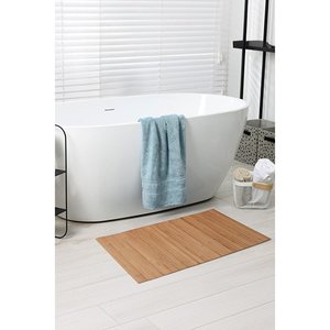 Tapis de bain antidérapant en bambou 70x45 cm - Product Image 3