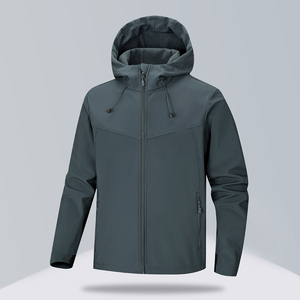 Chaqueta cortavientos para exteriores personalizada para mujer, chaqueta de senderismo, chaqueta impermeable, chaqueta Softshell cálida, ropa deportiva de moda con capucha - Product Image 3