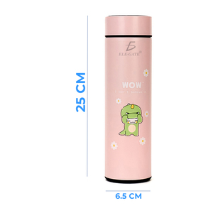 Borracce Termiche Sportive in Acciaio Inossidabile con Design a Dinosauro e Isolamento Sottovuoto - Product Image 6