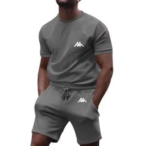 Ensemble T-shirt et short d'été imprimés grande taille pour hommes, vêtements de sport de skateboard décontractés, à séchage rapide et respirants - Product Image 6