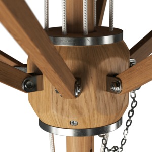 Parasol de jardin personnalisé haut de gamme, imperméable, léger, robuste, qualité commerciale, mobilier de patio, salon - Product Image 4