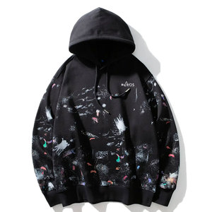 Diseño de logotipo personalizado Hombres Sudaderas con capucha impresas Precio al por mayor Nueva llegada Hombres Sudaderas con capucha impresas - Product Image 1