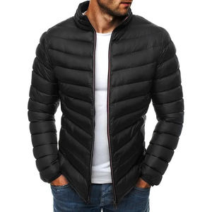 Wholesale Outdoor <b>Light</b> Warm Duck Feather Custom Logo Stain Winter Bubble Puff Filled Down Puffer <b>Jackets</b> for <b>Men</b> - Product Image 3