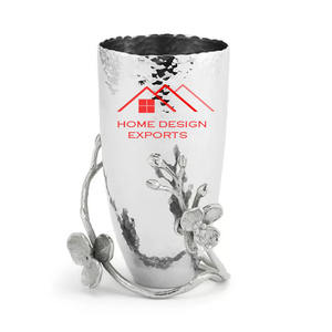 Prix de gros Fournisseur de vase en métal Décoration de table basse de chambre à coucher de luxe pour la maison Vase à fleurs Matl - Product Image 6